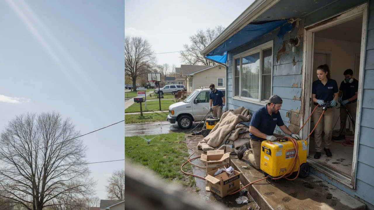 Basement Flood Cleanup in Chillicothe, OH near me